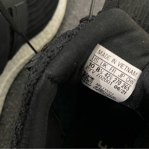 Adidas Ultraboost Prime Blue Running Sneakers Black Women’s Sz 10 Men’s Sz 8.5-9 - Picture 4 of 10